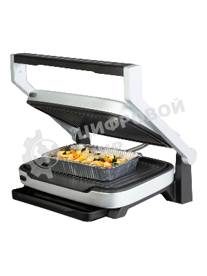 Гриль электрический Zigmund & Shtain ZEG-930 стальной/черный, 2000 Вт