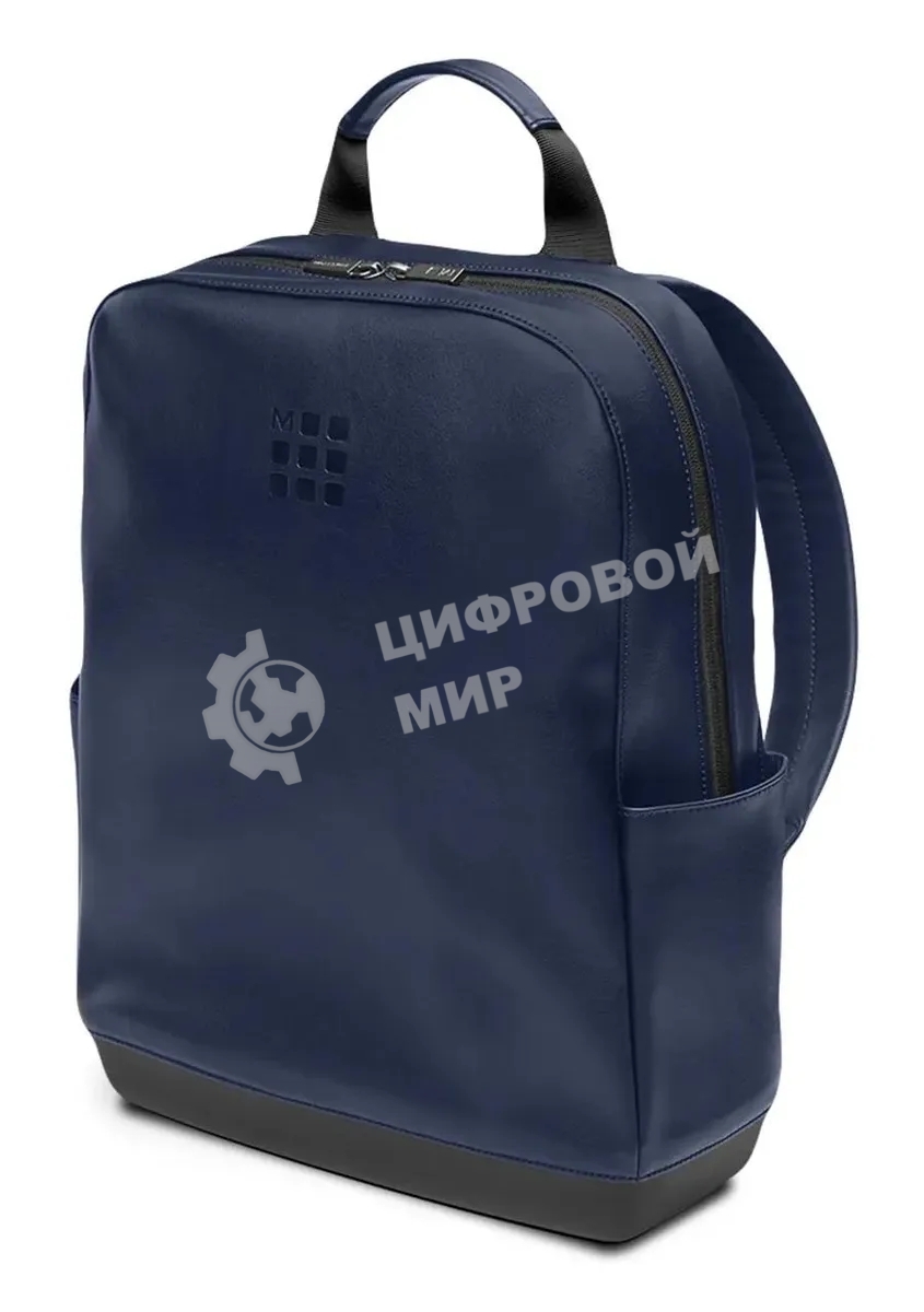 Рюкзак для ноутбука Moleskine CLASSIC (ET86UBKB20) 32x42x11 см эко-кожа синий сапфир