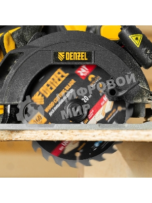 Пильный диск по дереву Denzel ф160 х 20 мм, 24 зубьев