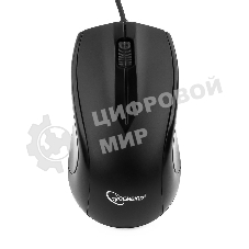 Мышь проводная Gembird MUSOPTI9-905U черный, 1000 dpi, USB, кнопки - 3