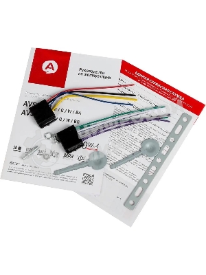 Автомагнитола ACV AVS-812R, 1 DIN, USB Type-A, AUX