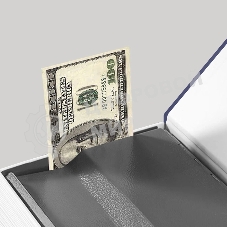 Сейф-книга Deli ET647 240x155x55 мм механический, синий