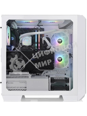 Компьютерный корпус Thermaltake View 300 MX белый без БП ATX 6x120мм 6x140мм 3x200мм 2xUSB 2.0 1xUSB 3.0 audio bott PSU