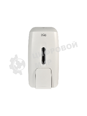 Дозатор для жидкого мыла пластик Puff-8120 белый, 0,8 л