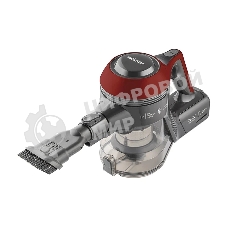 Пылесос вертикальный Zelmer STICK ZSVC511DF черный/красный, питание от аккумулятора, 130 Вт, уборка сухая, пылесборник 0.8 л