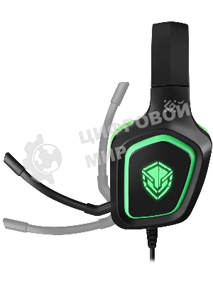 Гарнитура Defender Hinderer чёрный, проводная, подсветка