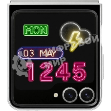 Чехол (клип-кейс) Samsung для Samsung Galaxy Z Flip6 Flipsuit Case Flip 6 (F741) прозрачный/прозрачный (EF-ZF741CTEGRU)