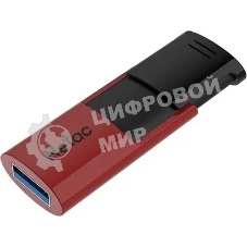 Флешка USB Netac U182 (replaced NT03U182N-016G-30RE), 16Gb, USB 3.2, R/W 70/30, красный/черный