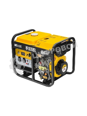 Электрогенератор дизельный Denzel DES-32E, 3.2 кВт, 110 дБ, 78.9 кг