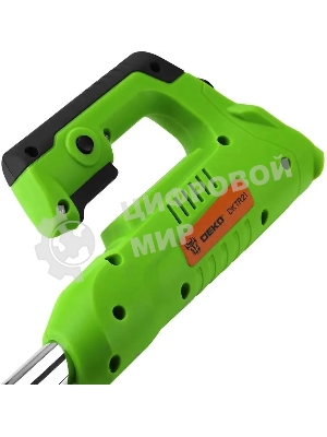 Триммер электрический Deko DKTR21 аккум. 350Вт неразбор.штан. реж.эл.:нож