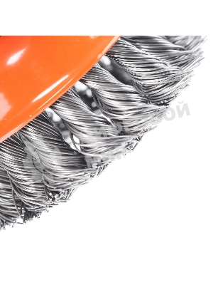 Щетка EDGE by PATRIOT чашеобразная 75ммХМ14 витая проволока