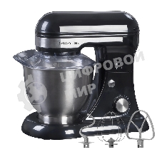 Миксер Galaxy Line GL 2230, черный, планетарный, 700 Вт, 12 скоростей