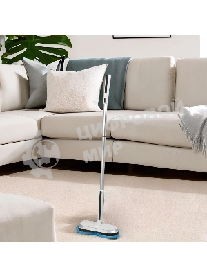 Пылесос-электровеник Xbot RM2 серый, питание от аккумулятора, 240 Вт, уборка сухая