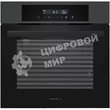 Шкаф духовой электрический Maunfeld AEOD60103G1, 60л, дверца с 3 стеклами, графит