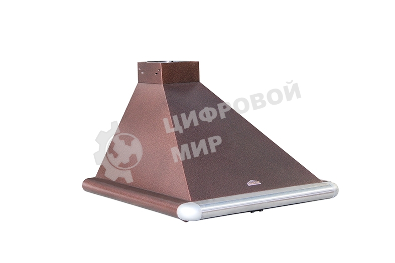 Вытяжка каминная Elikor Сатурн 50П-180-В1Л медный/нерж. сталь, 50 см, 180 куб. м/ч, 48 дБ