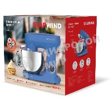 Миксер планетарный Starwind SPM4172 1800 Вт, васильковый