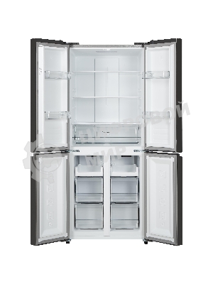 Холодильник Бирюса CD 405 I нержавеющая сталь двухкамерный 289/130л морозилка снизу Side by Side