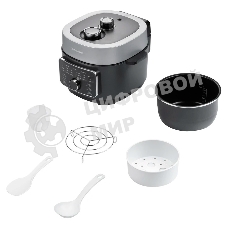 Мультиварка-скороварка Redmond MP112, 890Вт, 3л черный