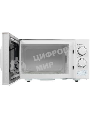 Микроволновая печь BBK 23MWS-927M/W белый, 23 л, 900 Вт, переключатели - поворотный механизм