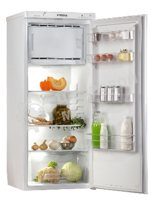 Холодильник Pozis RS-405 серебристый металлопласт однокамерный 157/22 л морозилка сверху