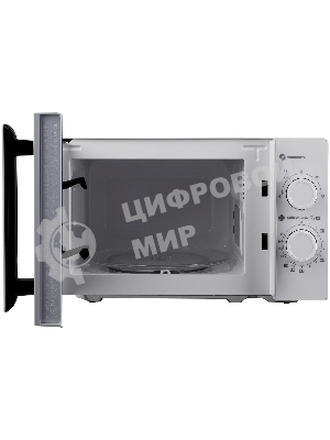 Микроволновая печь Hyundai HYM-M2090 белый, 20 л, 700 Вт, переключатели - поворотный механизм