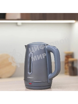 Чайник электрический Scarlett SC-EK21S42 1.8 л, 1800 Вт, графит корпус: пластик