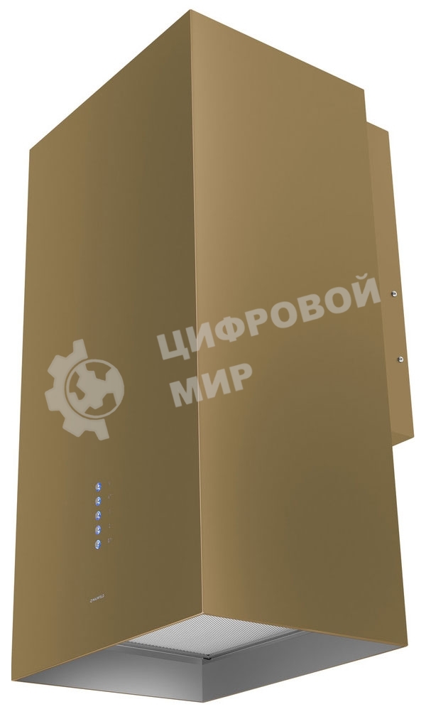 Вытяжка пристенная островная Maunfeld Bath 402 золотой, 40 см, 1150 куб. м/ч, 52 дБ