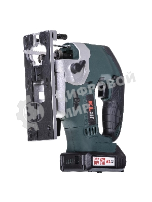 Лобзик электрический профессиональный бесщеточный KLPRO KLDT18B-20 (18В, Li-ion-2шт, 2.0А·ч, патрубок для пылесоса, полотна (дерево/металл, З/У, кейс)