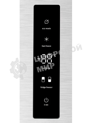 Холодильник Gorenje NRK620FAXL4 серый двухкамерный 238/86л морозилка снизу, No Frost