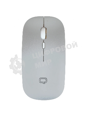 Комплект клавиатура+мышь Qumo Paragon K15/M21 беспроводной, USB, 1600 DPI, белый