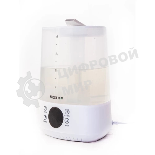 Увлажнитель воздуха Neoclima NHL-400E белый, 40 м², 6 л