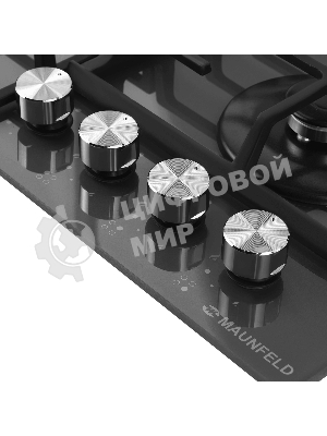 Газовая варочная панель Maunfeld EGHG.64.63CDGR/G графитовый