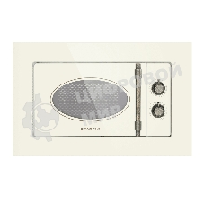 Микроволновая печь встраиваемая Maunfeld JBMO.20.5GRIB бежевый, 20 л, 700 Вт, переключатели - поворотный механизм