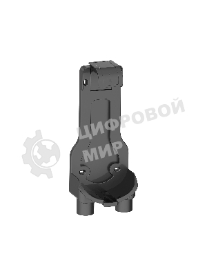 Пылесос вертикальный BBK BV3004 серый/красный, питание от аккумулятора, 60 Вт, уборка сухая, пылесборник 0.8 л