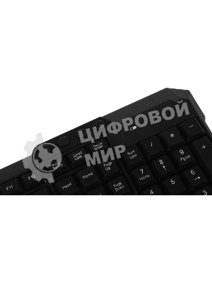 Комплект клавиатура+мышь Defender Jakarta C-805 беспроводной, USB, 1600 DPI, чёрный