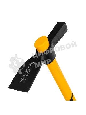 Кирка-молоток Denzel 650 г, фибергласовая обрезиненная рукоятка 385 мм