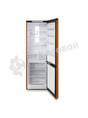 Холодильник Бирюса Б-T960NF оранжевый двухкамерный 240/100 л морозилка снизу, No Frost