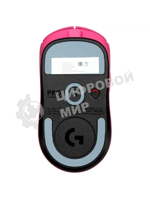 Мышь беспроводная Logitech G PRO X Superlight 2 розовый, 32000 dpi, радиоканал, USB, кнопки - 5