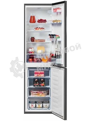Холодильник Beko B1RCSK332G темно-серый двухкамерный 213/118л морозилка снизу