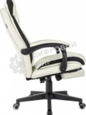Кресло Бюрократ CH-824MSG-BF слоновая кость, экокожа