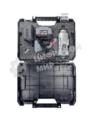 Аккумуляторный гайковерт бесщеточный ударный ProfiPower T-2000N (Li-ion-1шт, 6.0А·ч, 2000Нм, адаптер переходника, З/У, в кейсе)