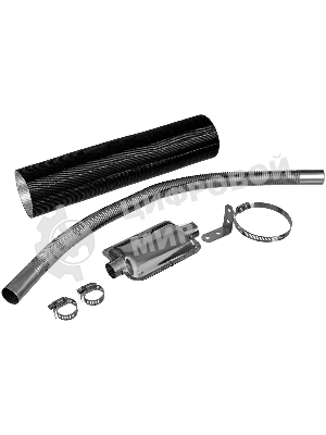 Дизельная тепловая портативная пушка Denzel Flame-5, 5кВт, 300м3/ч, непр.наг., циф. терм.