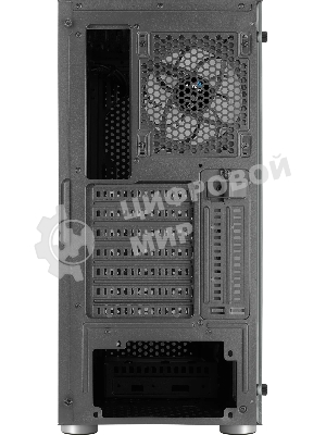 Компьютерный корпус Aerocool / Formula Skribble черный без БП ATX 2x120mm 2xUSB3.0 audio bott PSU