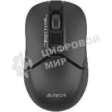 Мышь беспроводная A4Tech Fstyler FG12S черный, 1200 dpi, радиоканал, USB, кнопки - 3