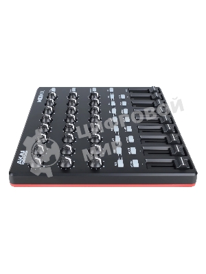 MIDI контроллер AKAI MIDIMIX 24 энкодера, 9 фейдеров, 8 кнопок Mute/Solo, 8 кнопок Rec Arm