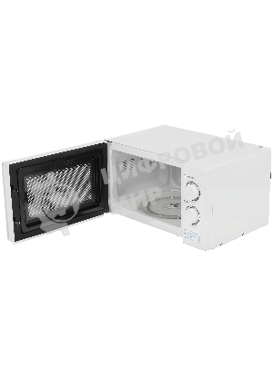 Микроволновая печь BBK 23MWS-927M/W белый, 23 л, 900 Вт, переключатели - поворотный механизм