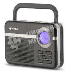 Радиоприемник Vitek VT-3592 (BK) Тип батареек UM-2/С. Выходная мощность 1 вт.