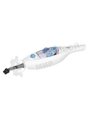 Паровая швабра Blackton Bt SM1114 White-blue, Мощность 1300 Вт, 2 в 1. Вертикальная и компактная, Резервуар для воды 300 мл, Время неприрывной работы до 20 минут, Быстрая и эффективная очистка всех типов полового покрытия: паркет, линолеум, плитка, Уничтожение до 99,9% бактерий и микробов, Поворотная щетка, 12 насадок в комплекте, Вертикальная парковка, Быстрый нагрева 20 секунд