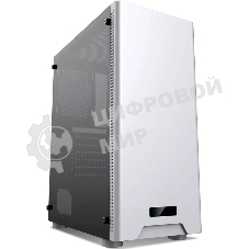 Компьютерный корпус Aerocool/Formula CL-3301W TG белый без БП ATX 1x120мм 2xUSB 2.0 1xUSB 3.0 audio bott PSU