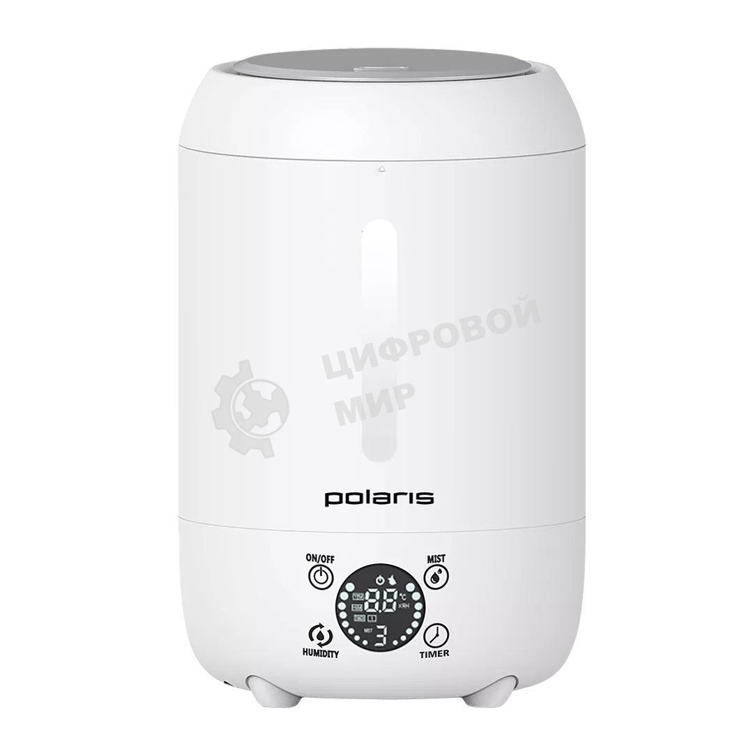 Увлажнитель воздуха Polaris PUH-0305TF белый, 45 м², 4.5 л